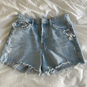 Agolde Parker Long Jean shorts